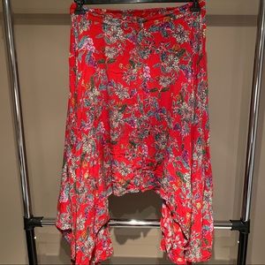 Angie Floral Print Skirt - Size Large